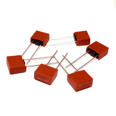 慢断型5JST 1A 250V 方形保险丝 8x4间距5mm 插件 方型保险管