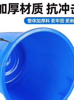 厨大垃圾桶大号大容量KKM特大圆餐饮形商用家用后食堂饭店号餐厅