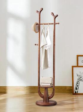家新款办公室客厅卧室用厅卧室实木衣衣帽架PZX客厅落地客挂架