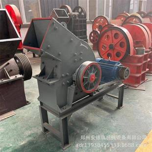 多锤头水砌块泥砖头破用碎机家LNR多功能矿石石碎打沙机