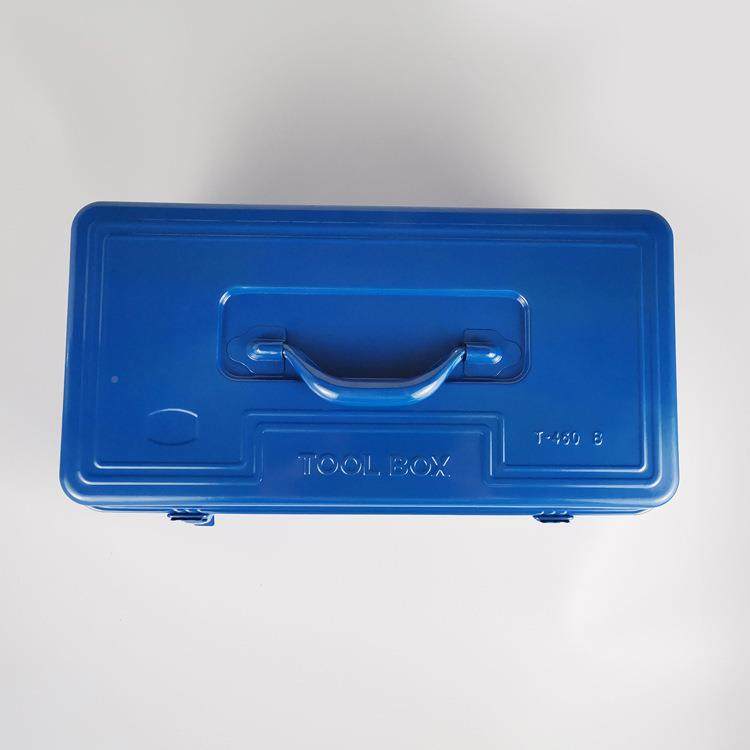纳大无品牌/号铁质工具箱4属60B金手提多功能具箱牢固带锁工收箱