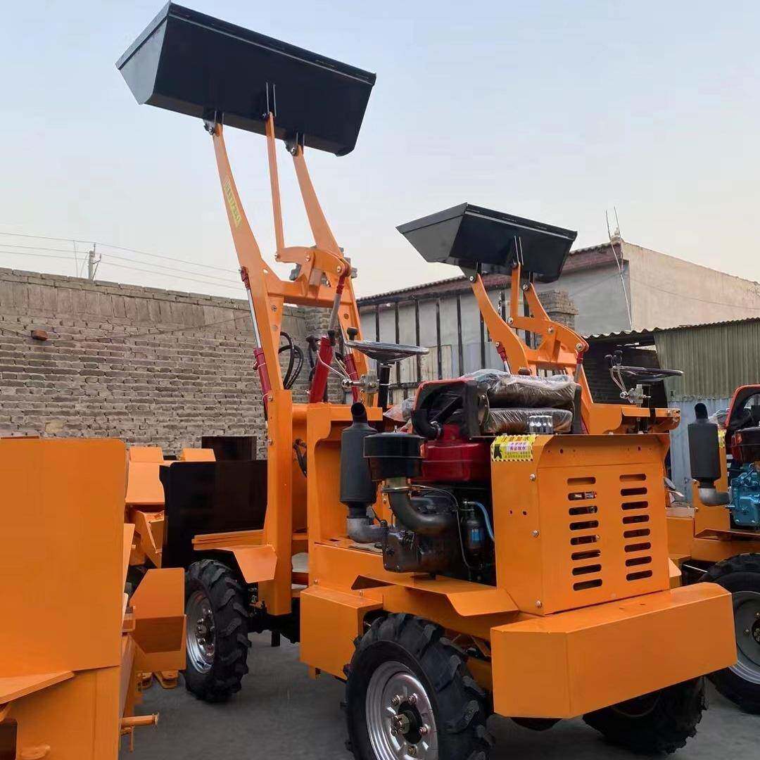 小铲车装载机驱小型柴油新能源UAP电动家用殖清粪车养农用推四土