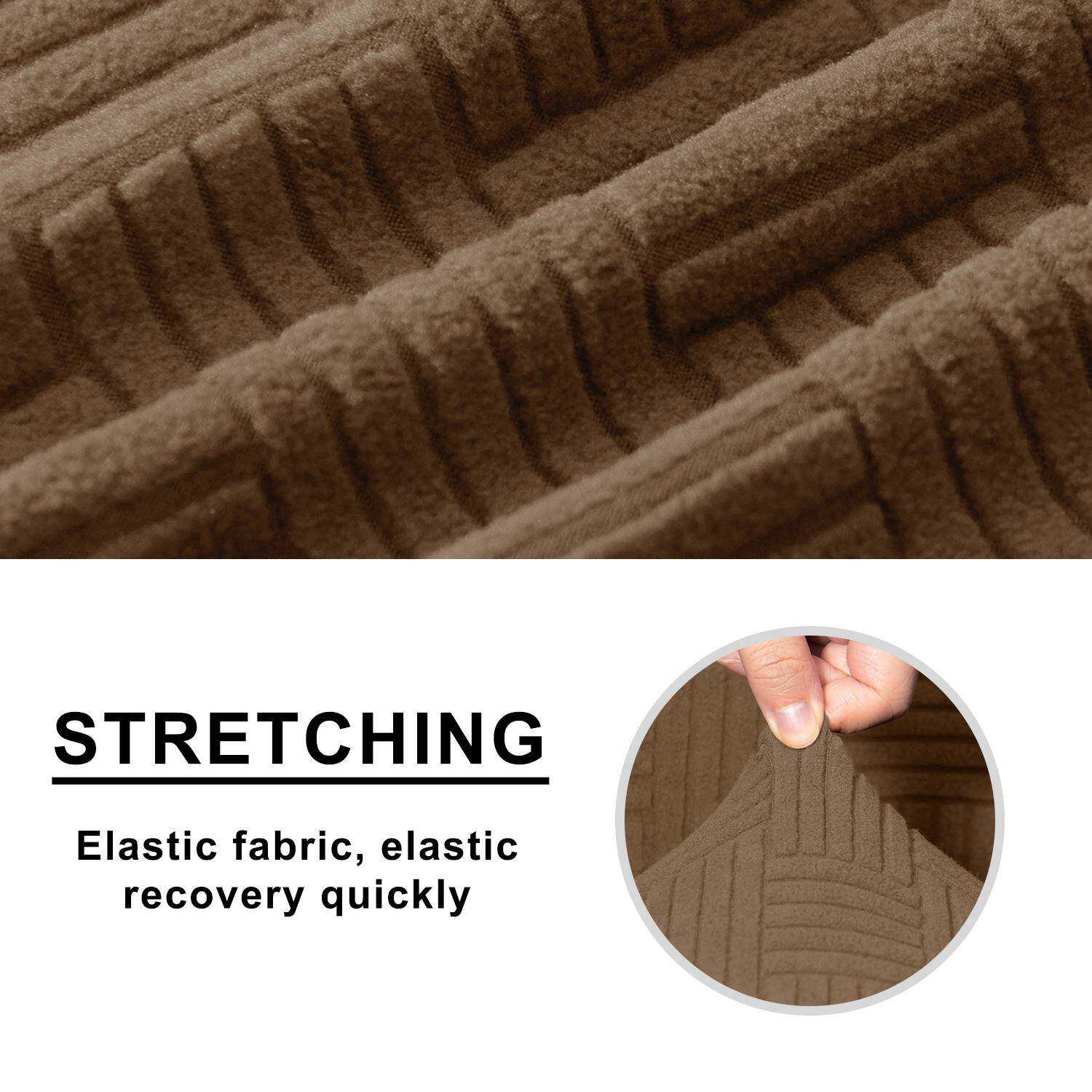 热条包纹卖沙发椅套简约现代弹力5横5竖老凳全格纹老虎套