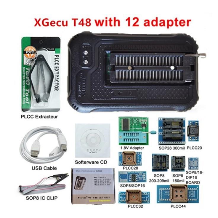 XGcuT4OSE主8TL866通用编程器笔记本汽车板eflashbios烧录