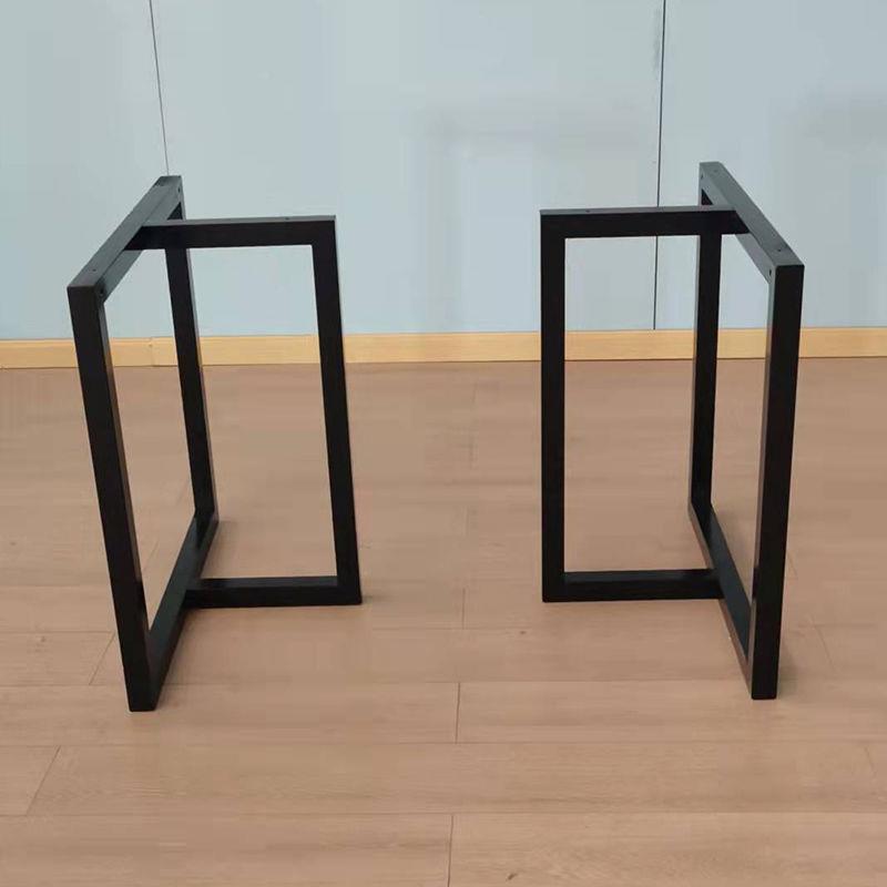 新款铁艺腿岩板架子茶几腿长形桌架桌方支架底座公桌餐办见3TSt5a