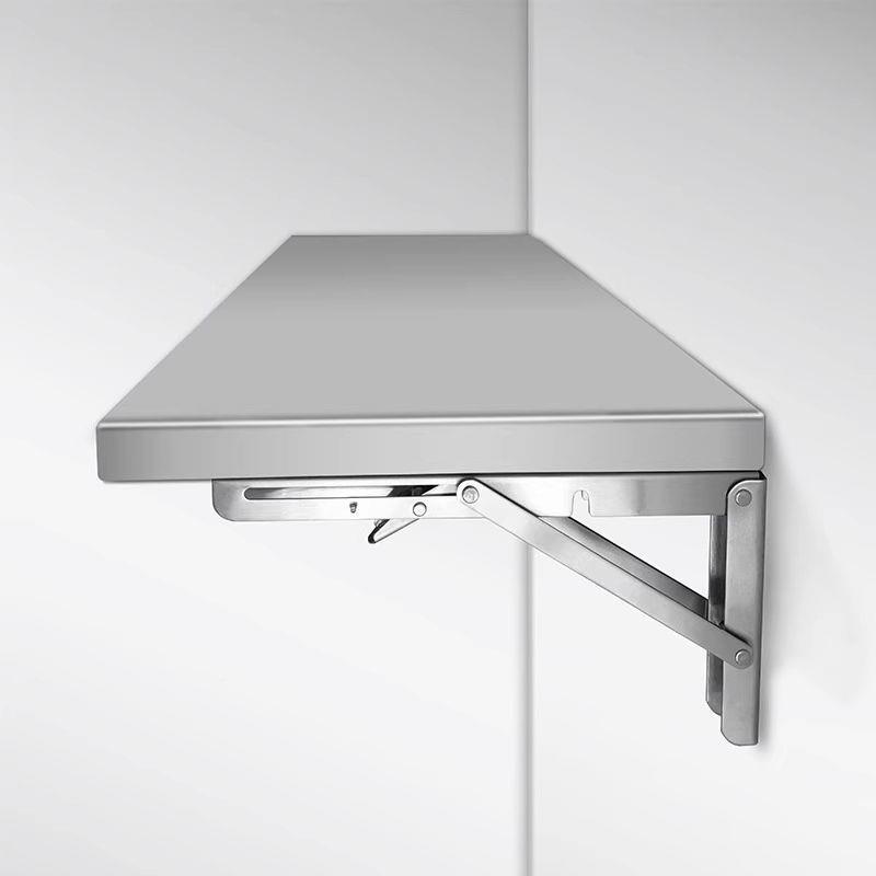 子04不锈钢折叠桌EOX家用厨房简餐桌易学习办公桌墙上3可壁挂置物