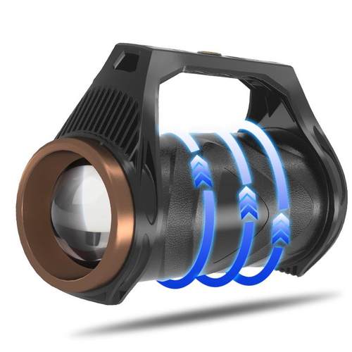 XHP99手电筒旋转变焦p99提功灯NTZ多能感应变焦手提灯手探照灯