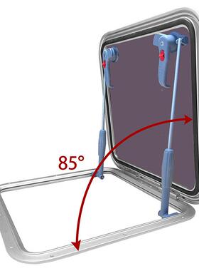方舷窗铝合金天房车铝窗户船用游艇配件LQL装饰窗窗制水密形窗船