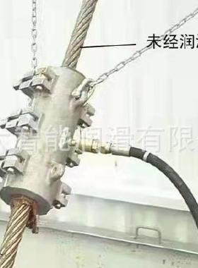 重型中注型加钢丝绳自动清洁4润滑装置气动油机ASH钢索油器28353M
