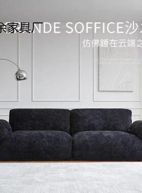 法式复古格兰S-633053简德沙发意式极瓣客厅小户型排花直雪尼尔布