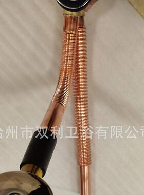 厂器家LVJ直销高品质缸全铜浴波纹下管水弹跳式下水器双头连体下