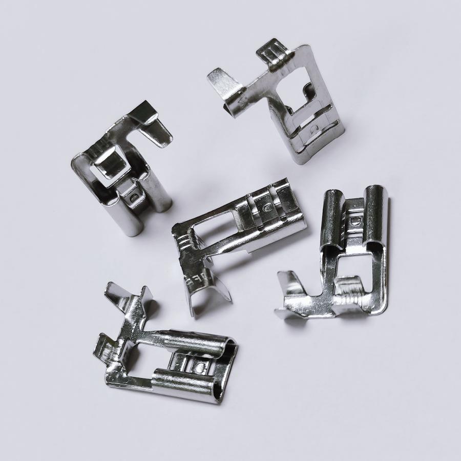 6.插接弯件6.旗型插簧05NDA厚250旗形插簧6.脚插簧.端子2000个/包