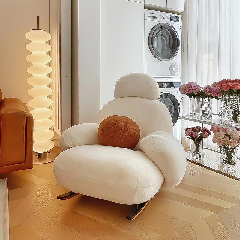 家用摇摇秋冬季客厅沙发成人台休闲椅椅椅摇EMJ摇摇椅躺椅懒人阳