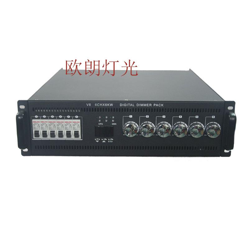 舞台控制设备6数字硅OL-606箱DX5路12调光硅箱器智能电源控制6路M