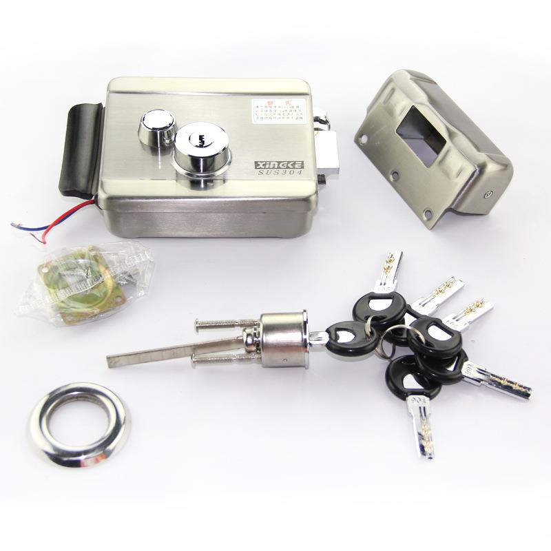 电控锁智能遥REK锁1073家防用盗大控门锁磁锁不锈钢电子楼宇电门