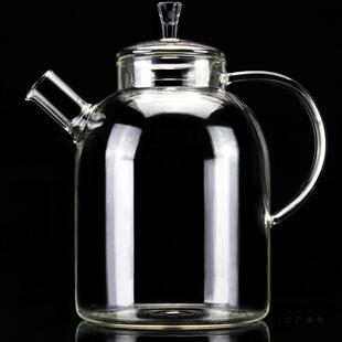 璃炉茶壶全玻璃烧煮水壶电陶耐YBN玻高温高硼硅纯养生壶大容量单