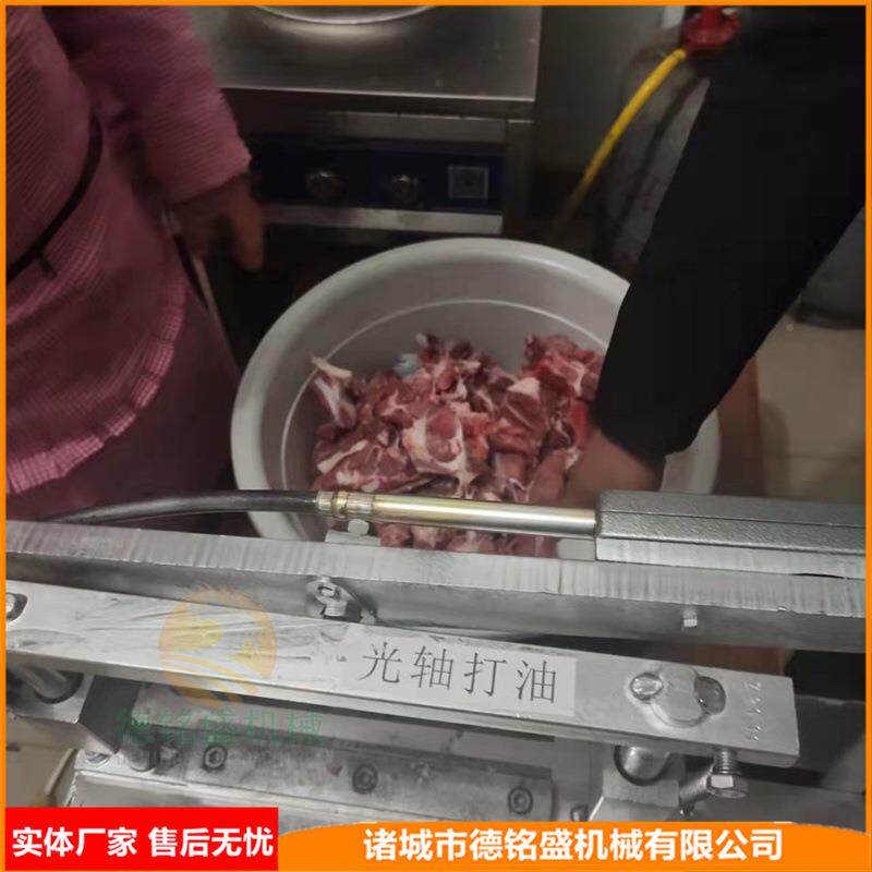 手把式切割冻骨设备400型猪骨头DMS20211切羊割机家用猪牛骨切骨