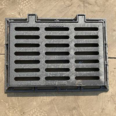 球墨铸铁雨套板篦子重ENU型排水沟水盖30*680下水8道方形圆形