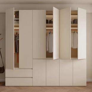 ENC-3F级衣分家用卧室大衣橱约现代简新款柜2025段式木柜子