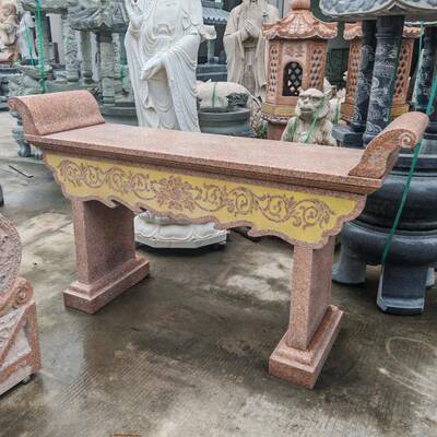 大理石青供石桌条案nmf1150香石庙案石台石桌供案案祠堂宇供奉摆