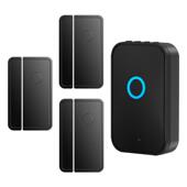 冰箱开门提醒器冰柜音未关感器应提示器门C58门磁语警报器防贼防