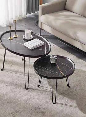茶几客厅家折用叠小圆桌轻奢小组合户型组合约简网小红茶桌沙发边