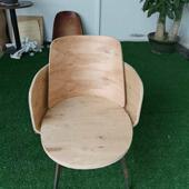 厂家定NOE制转椅弯板椅U型曲办弯公椅胶合板子坯板热压多层板定做