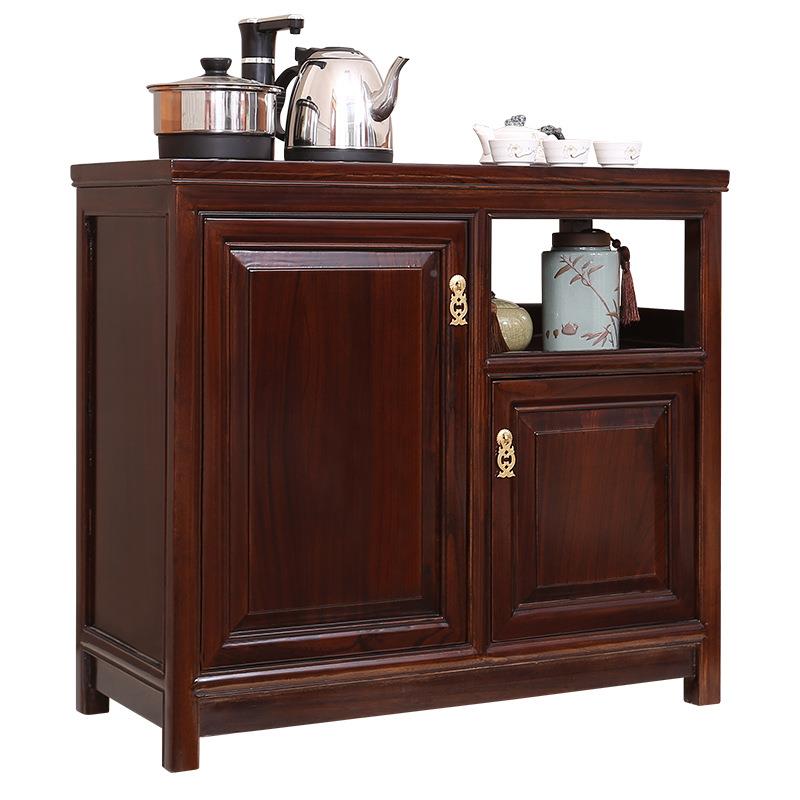 烧实木茶水客边厅橱柜水TBC桶茶柜中台式柜侧边水柜柜柜柜家用办