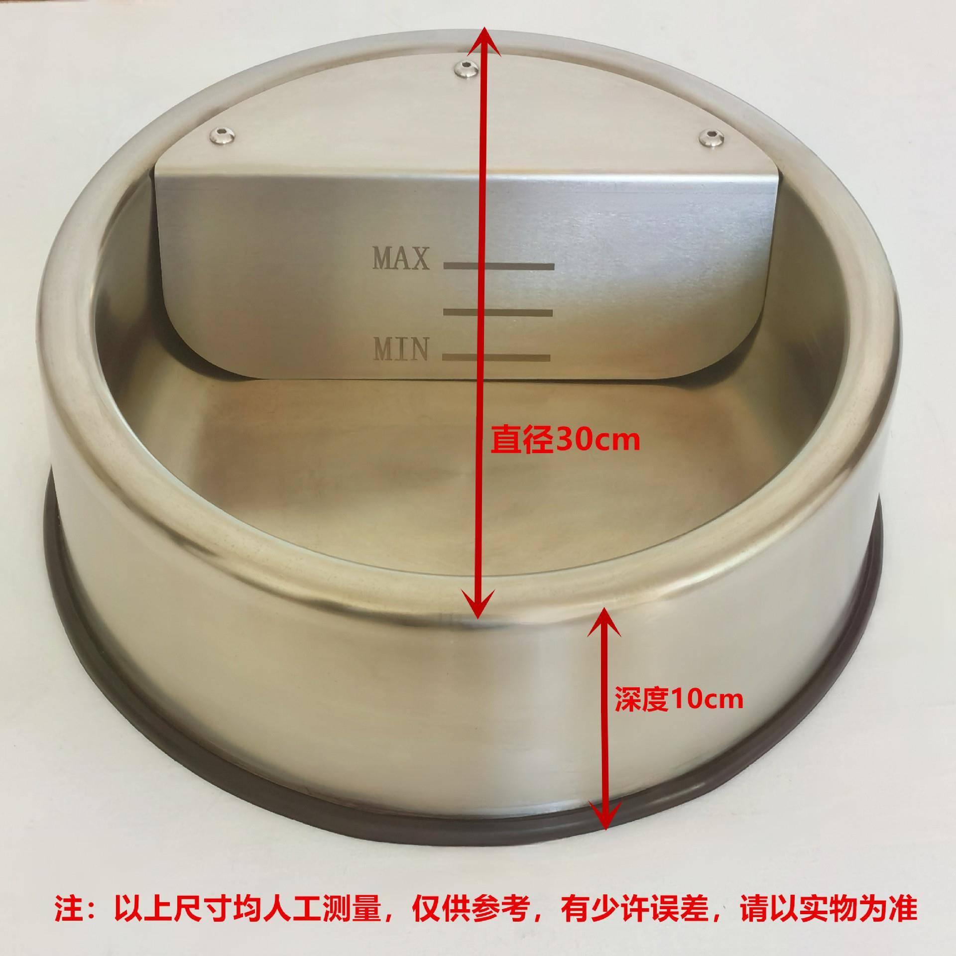 动钢物FDZ饮水碗浮球锈喝自动控水水器猫狗宠物家禽不饮水碗