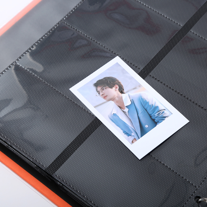 活页3寸拍立得收纳本三寸mini纪念册插页式宝丽来照片相册本影集