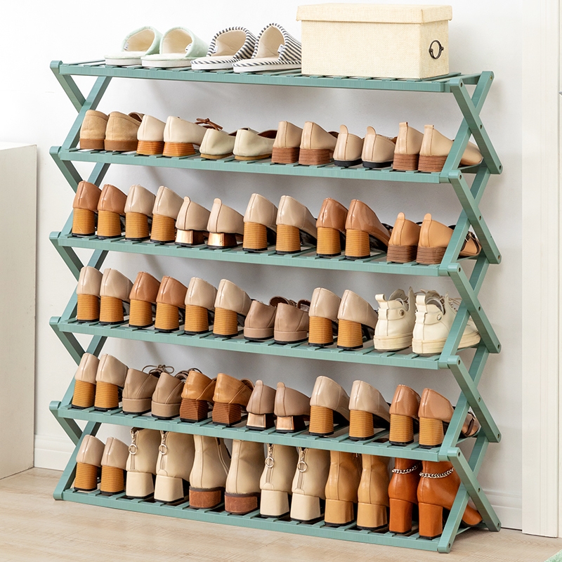 免安装折叠鞋架子家用门口简易鞋柜鞋宿舍收纳神器卧室小窄经济型