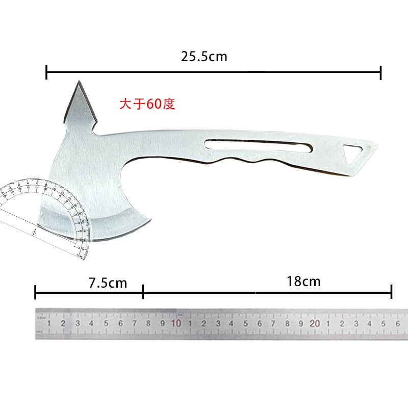 库存处理斧子坯户外斧头家用砍骨斧子砍柴斧砍树斧子不锈钢一体斧