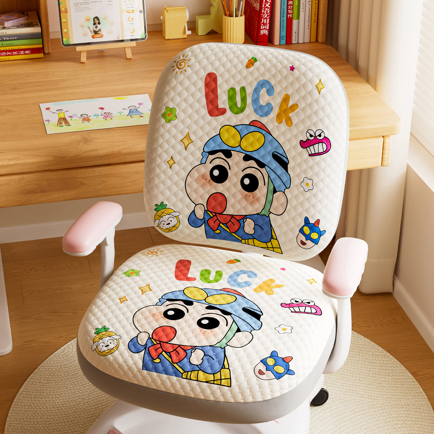 儿童学习椅子套罩防滑可拆洗全包保护爱果乐专用学生写字座椅套罩,居家布艺,椅套/椅垫,淘宝优惠券,粉丝福利购,淘宝优惠卷