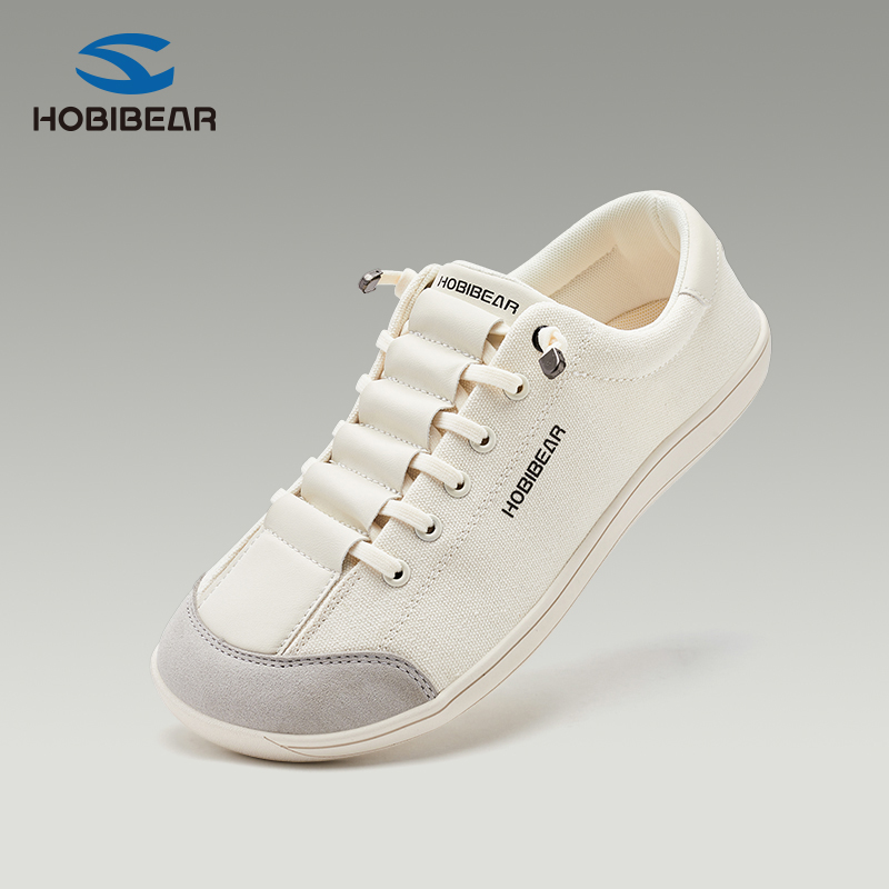 HOBIBEAR赤足鞋宽楦男女同款夏季透气宽头训练男士健身开车平步鞋