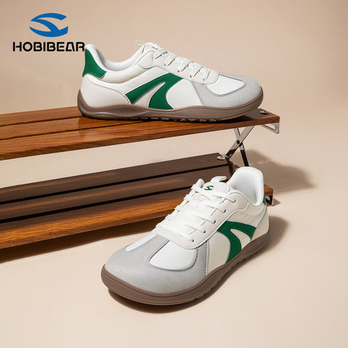 HOBIBEAR复古德训鞋宽楦赤足