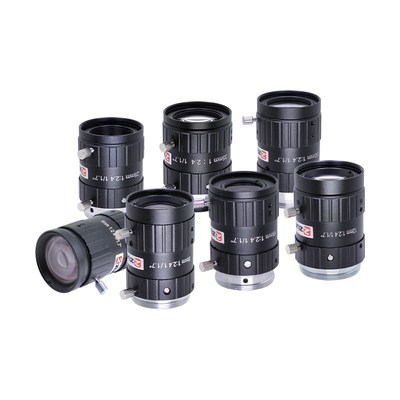 500/1200万工业镜头4mm6mm12mm25mm75mm定焦相机C口 机器视觉镜头