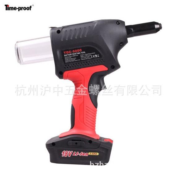 特倍孚TDC5000电动铆钉枪锂电铆钉枪电动铆接工具2.4-5.0mm
