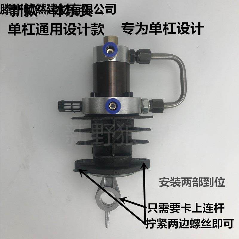 单杠高压打气机30mpa泵头机头高压充气泵40mpa泵头配件打气机头