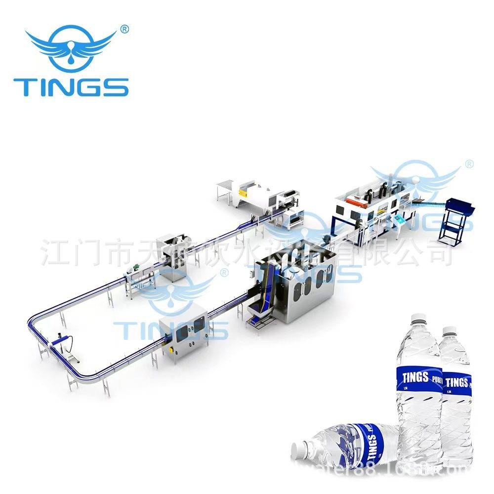 玻璃瓶塑料瓶装白桦汁灌装封口机天然白桦树汁原液灌装包装生产线