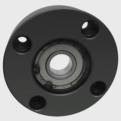 BFC带扣环单轴承型圆法兰带座轴承座组件固定座BGRAB BFF21-6004Z
