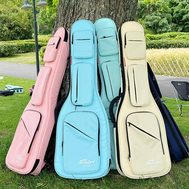 Foals幻影系列电吉他包贝斯包民谣吉他无头吉他包高颜值加厚琴包