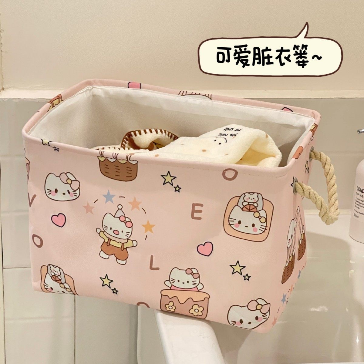 脏衣篓家用高颜值脏衣篮可折叠学生宿舍脏衣服收纳筐手提洗衣篮