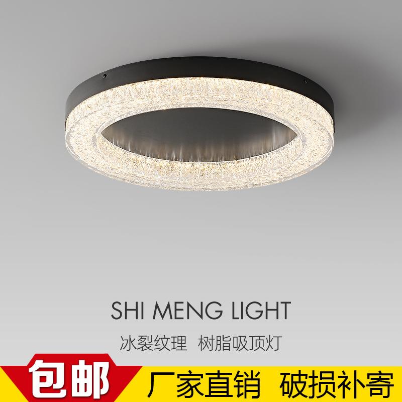 意式极简客厅吸顶灯现代简约高端设计师2024新款家用主卧室房间灯