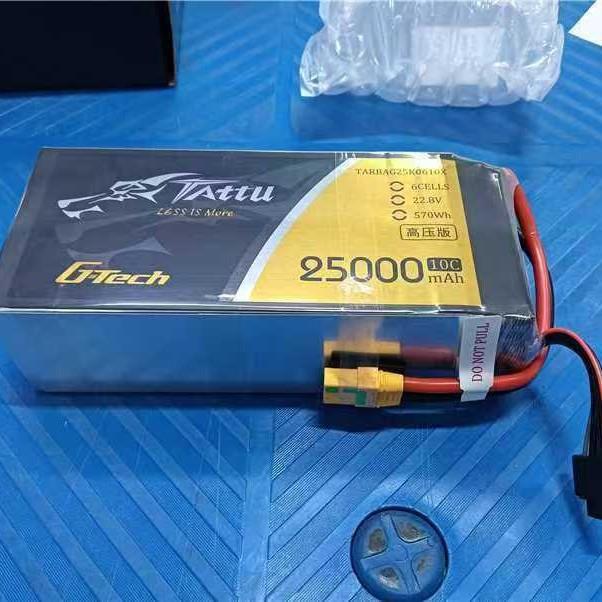 格氏6S25000mAh22.8V高压电池TATTU-HV-25000mAh-10C-22.8V-6S1