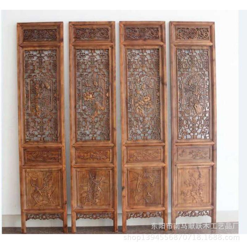 专业供应献跃木雕折叠木雕屏风仿古木雕屏风大量从优