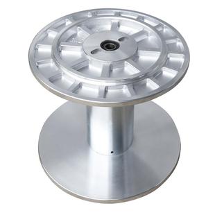 纺织机工业铝盘头织带机铝合金盘头355×255无梭机铝盘头