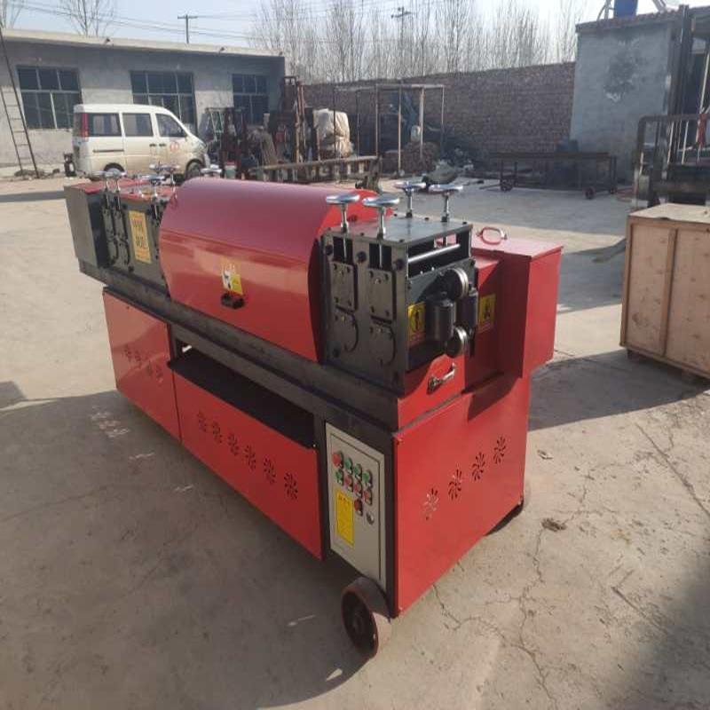 钢管调直除锈一体机废旧钢管调直机钢管喷漆机双曲线钢管调直机