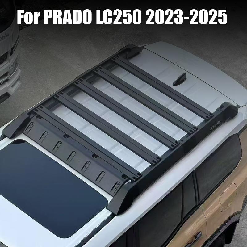 适用24新款普拉多prado车顶行李架LC250改装专用日版车顶平台霸道