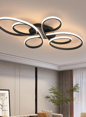 现代简约灯饰创意个性客厅灯卧室灯led吸顶灯北欧铝材书房餐厅灯