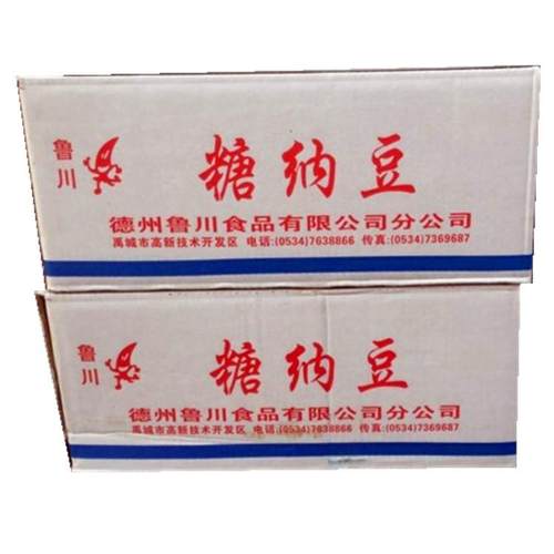 鲁川糖纳红豆整箱3KG*6奶茶冷饮店熟红豆水果捞配料烘焙原料商用
